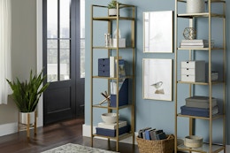 Better Homes & Gardens Bookcase, Just $38 at Walmart (Reg. $122) card image