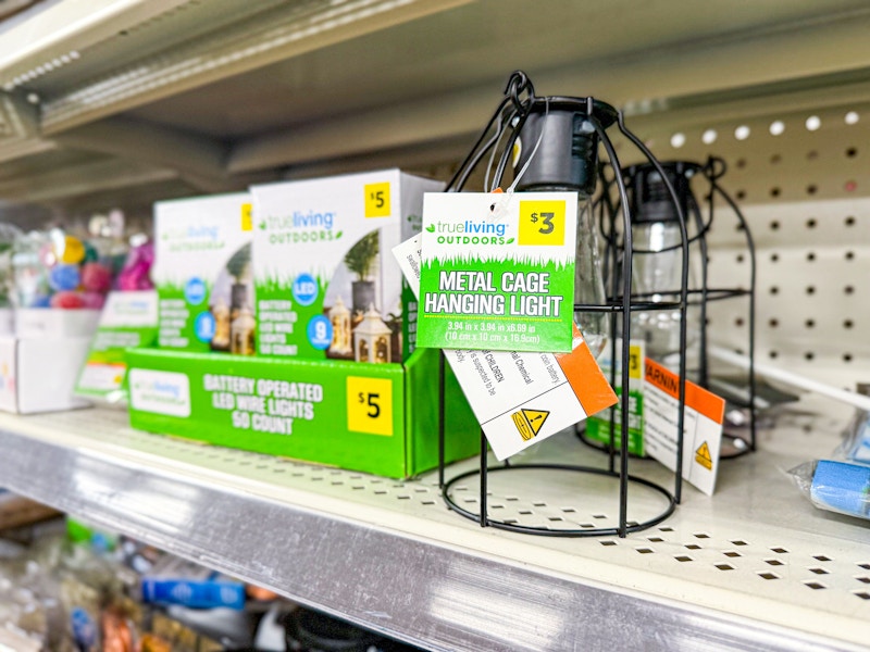 dollar general hanging light