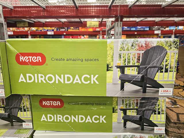 Keter Adirondack Chairs, Only $59.98 at Sam's Club (Reg. $79.98) — 7 Colors card image