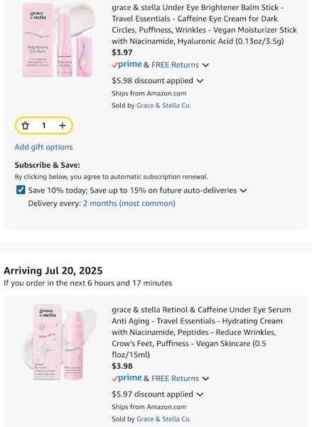 amazon-grace-stella-cart