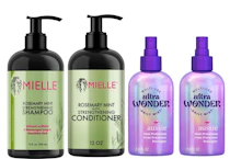 2 Mielle + 2 Aussie Products