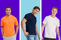 Hanes Men’s Shirts, as Low as $3 at Walmart card image