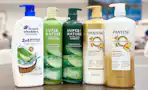 Head & Shoulders, Super Nature, and Pantene hair care products
