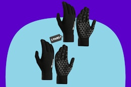 TRENDOUX 2 Pairs Touchscreen Winter Gloves.