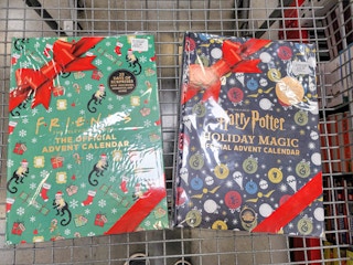 friends & harry potter advent calendars in a cart