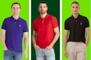 walmart mens polos