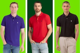 walmart mens polos