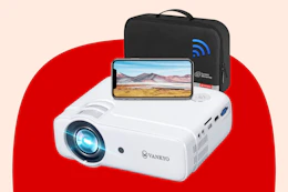 Stock image of the Vankyo Mini Projector