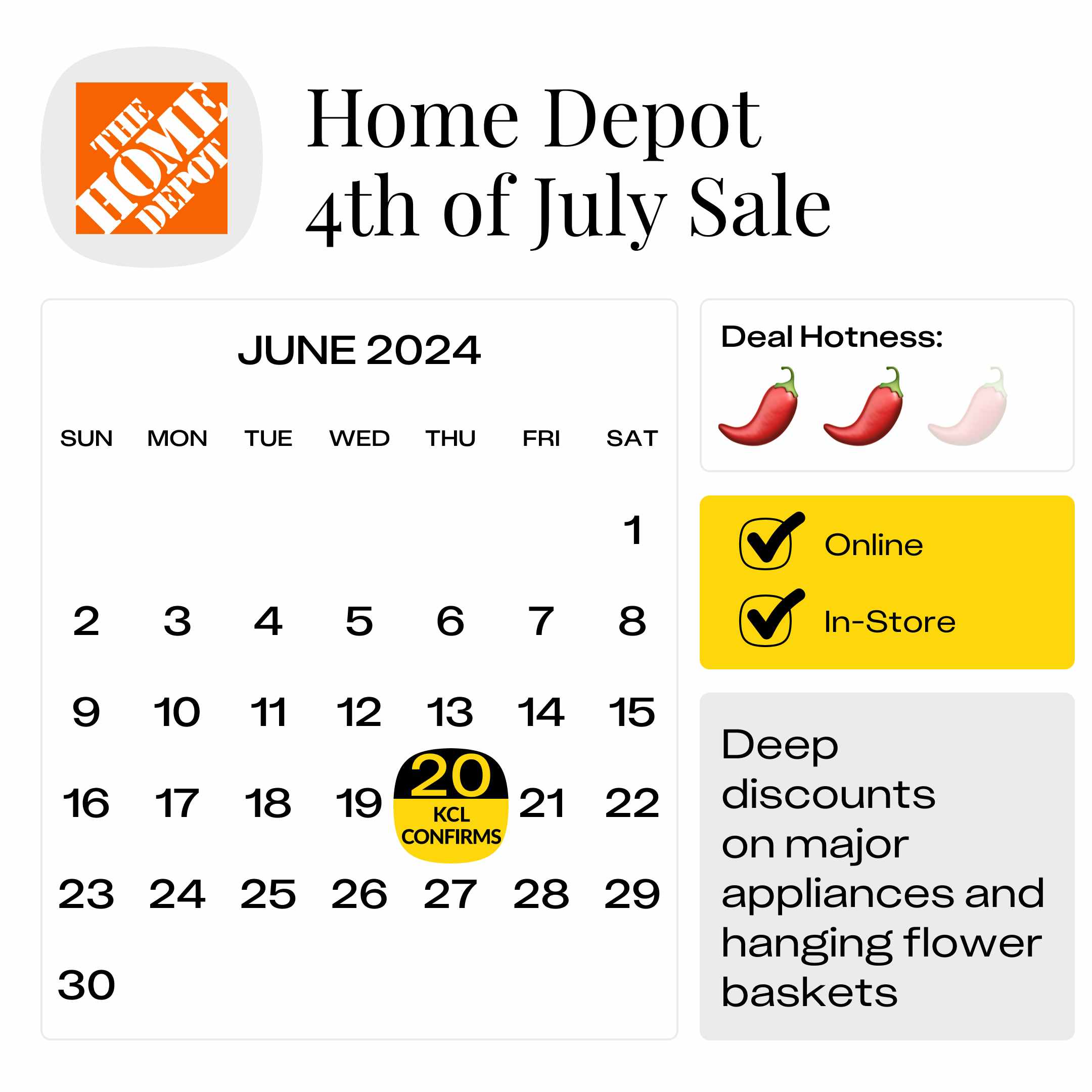 Home Depot 4th of July Sales + Deals (2024) The Krazy Coupon Lady