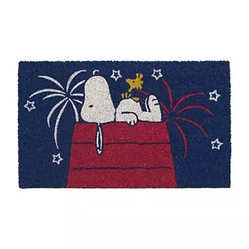 Peanuts Snoopy Coir Door Mat