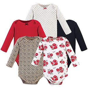 Baby Long-Sleeve Bodysuit 5-Pack