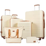 6 Piece Luggage Set