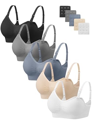 Nursing Bras 5-Pack