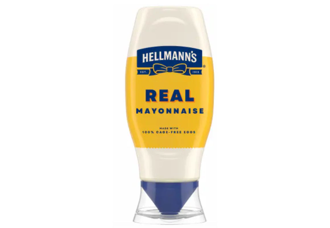 2 Hellmann's Mayonnaise Bottles