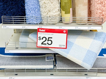 room essentials accent rugs on target shelf