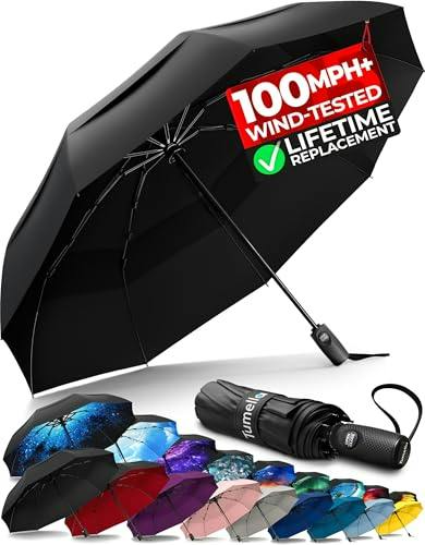 Tumella Windproof Travel Umbrella
