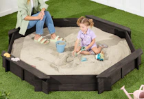 Kids' Wooden Sandbox