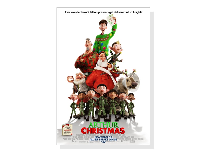 christmas cartoons movies arthur chrustmas