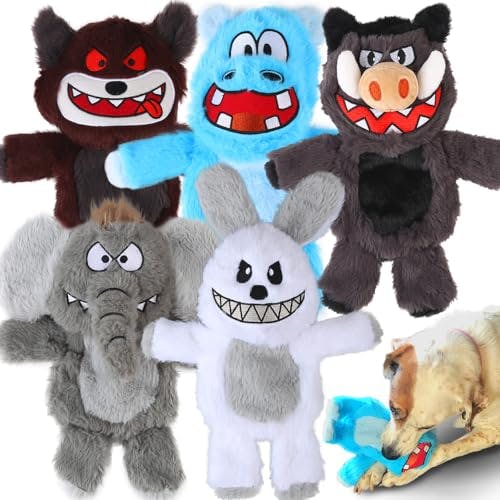 Squeaky Dog Toy Set