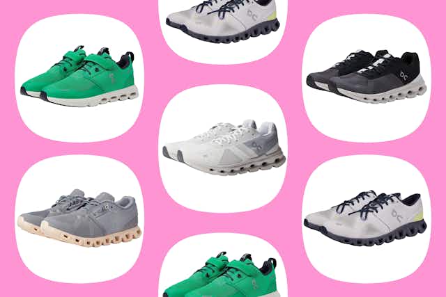 On Cloud Shoes, Starting at $70 for Kids' and $82 for Adults at Zappos card image