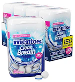 Mentos Clean Breath Mints 4-Pack