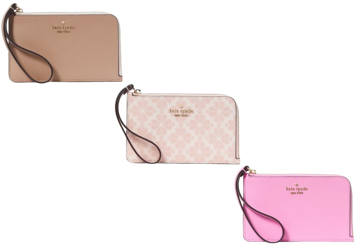 Kate Spade L-Zip Wristlet