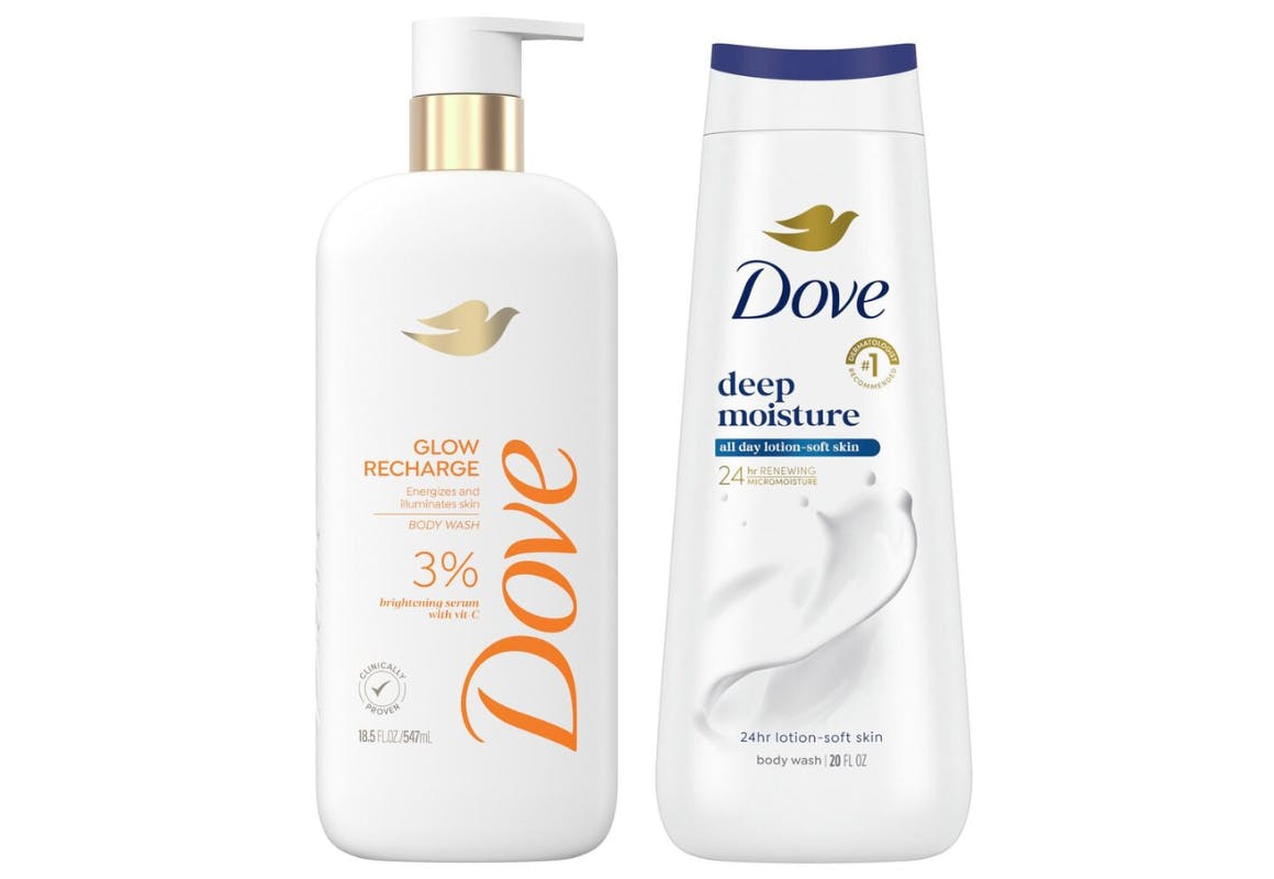 2 Dove Body Washes
