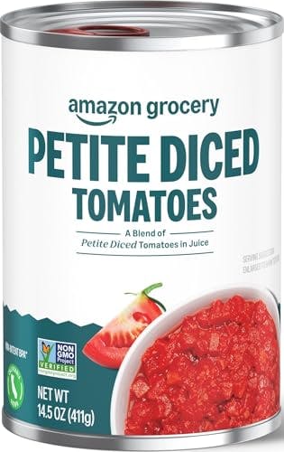 Amazon Grocery Petite Diced Tomatoes