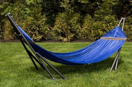 Portable Hammock With Stand, Now Just $69 on Amazon card image