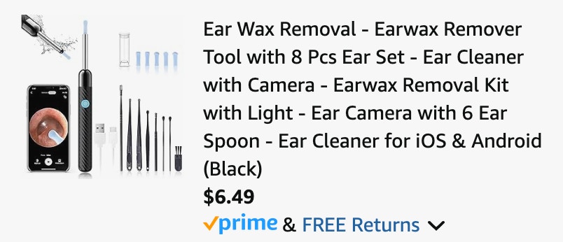 ear wax removal kit