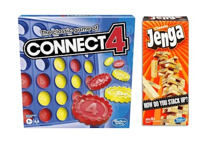 Jenga + Connect 4