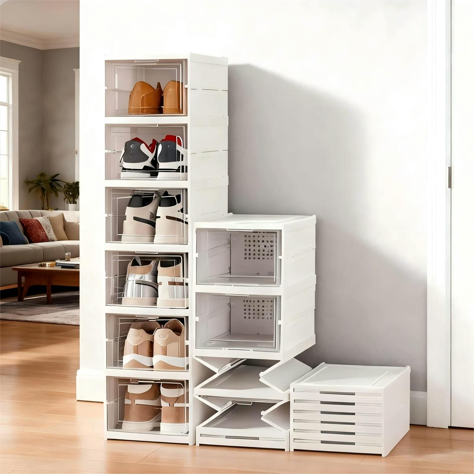 Foldable Shoe Storage Organizer