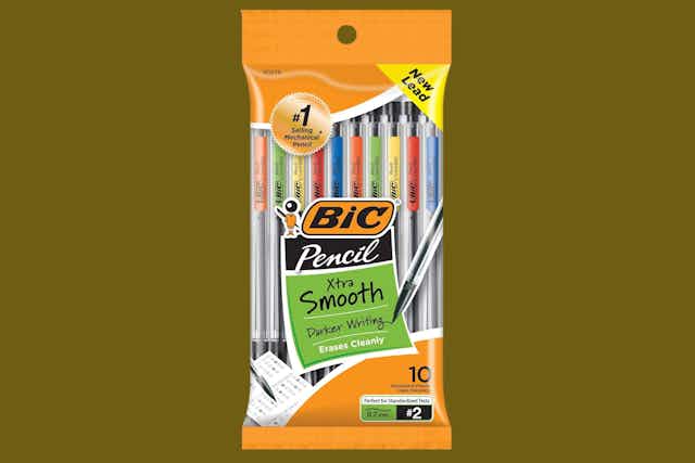 Bic Xtra-Smooth Mechanical Pencil Packs, as Low as $1.77 on Amazon card image