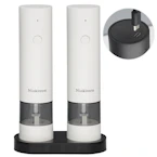 Electric Salt and Pepper Grinder Set