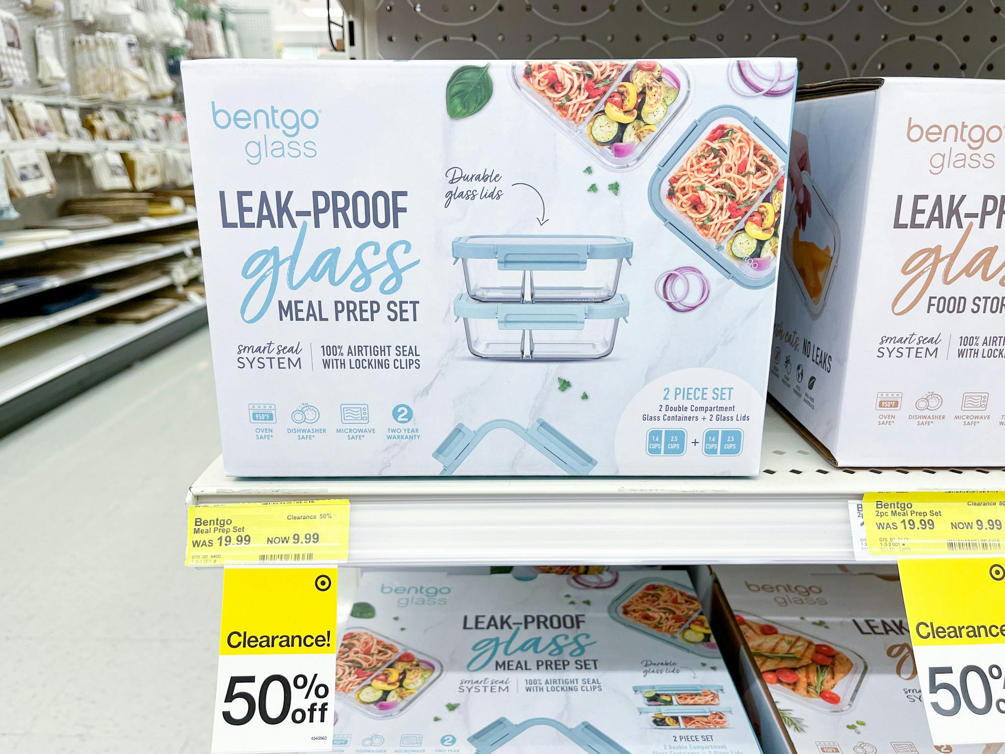 Bentgo Meal Prep Glass Set