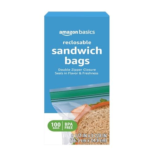 Amazon Basics Sandwich Bags