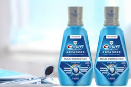 Crest Pro-Health Advanced Mouthwash 2-Pack, Under $7 Each on Amazon card image