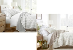 Linens & Hutch Patterned Quilt Set
