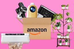 Huge 60% Discounts on Amazon: $25 Projector, $60 Vacuum, $42 Plant Stand card image