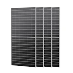 Bifacial Solar Panel 4-Pack