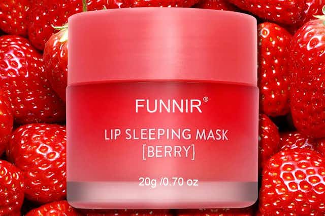 Lip Sleeping Mask, as Low as $4.49 With Amazon Promo Code (Save 50%) card image