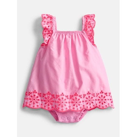 Baby Eyelet Tank Romper