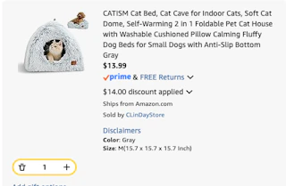 Cat Bed Discount