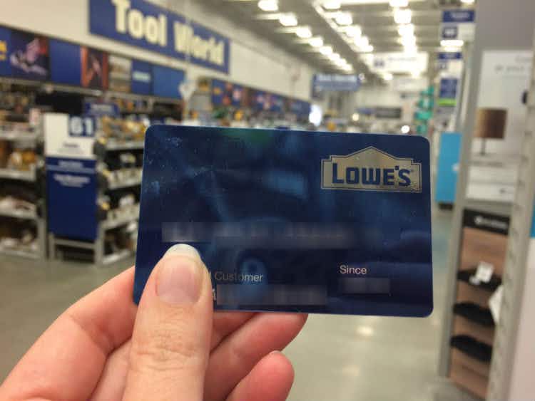 Spend over $250 on your Lowe's card and get 0% interest for 6 months.