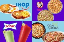 March Best Food Deals: IHOP, Chuck E. Cheese, Olive Garden, Sonic, and More card image