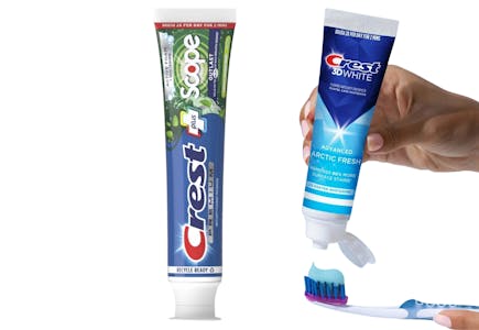 2 Crest Toothpastes