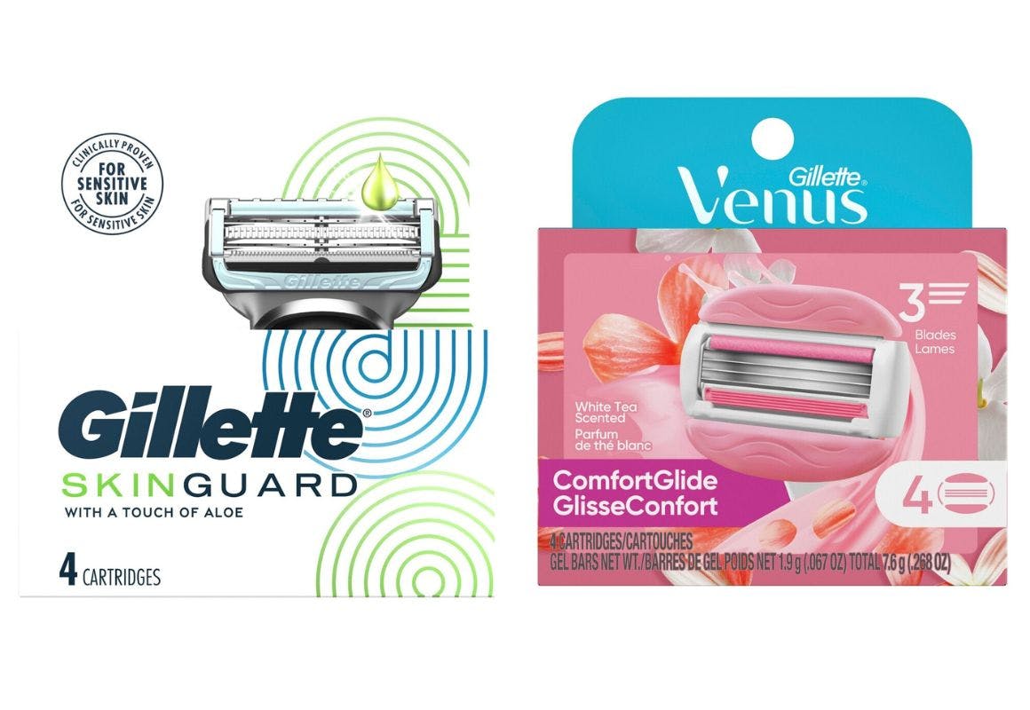1 Gillette + 1 Venus Razor Refill