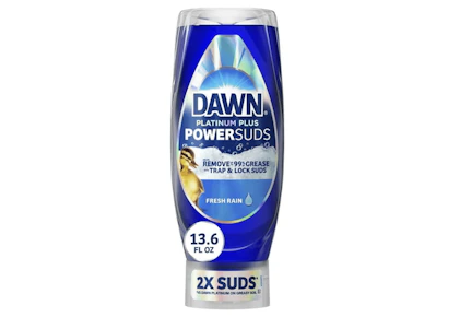Dawn Platinum Plus PowerSuds Soap