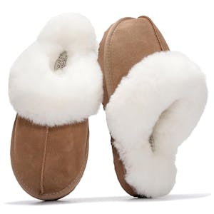 Women's Leather Slippers