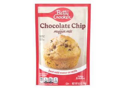 5 Betty Crocker Muffin Mixes